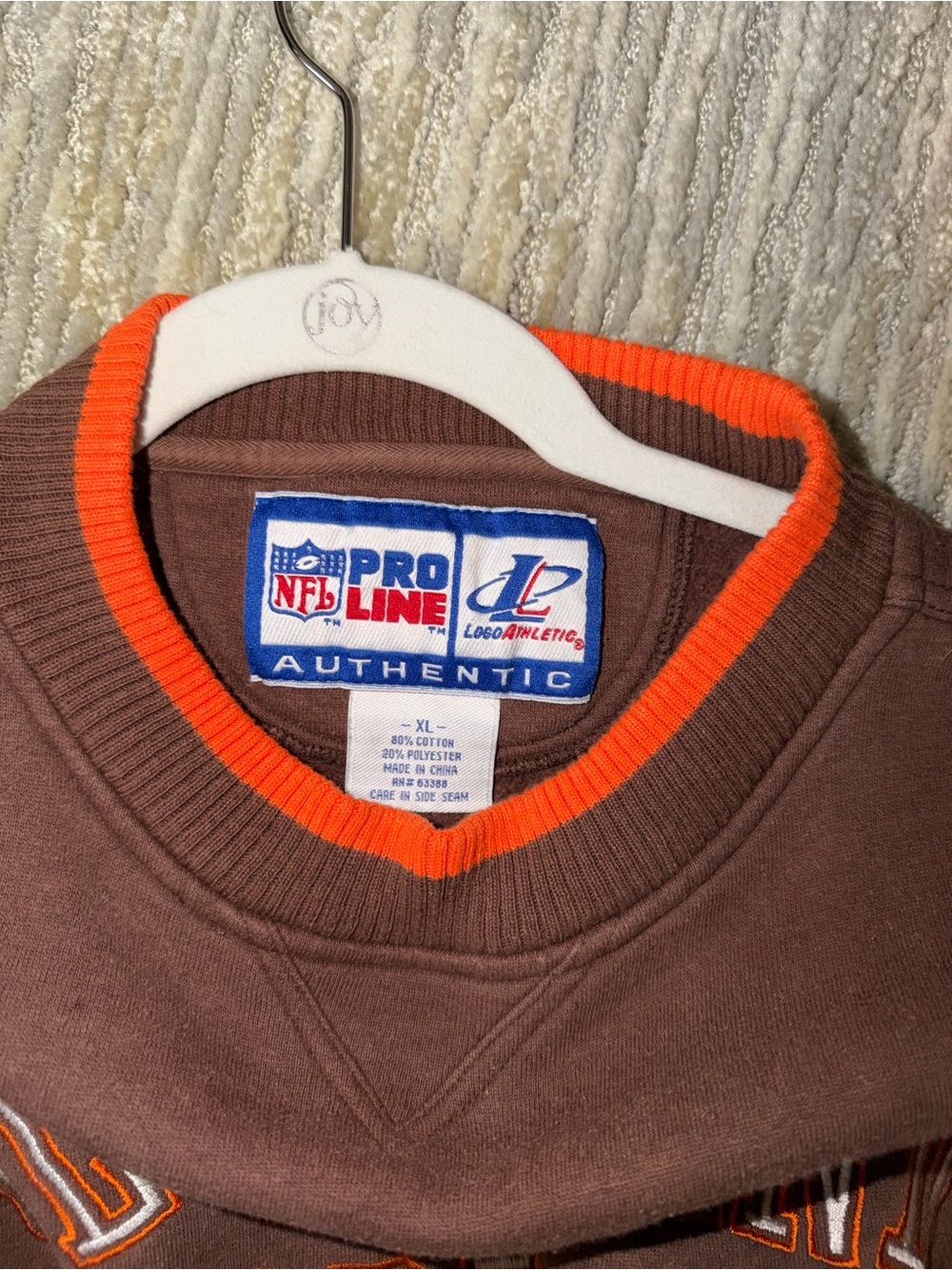 Vintage Cleveland Browns NFL Pro Line Crewneck Sweatshirt XL Embroidered - Picture 7 of 12